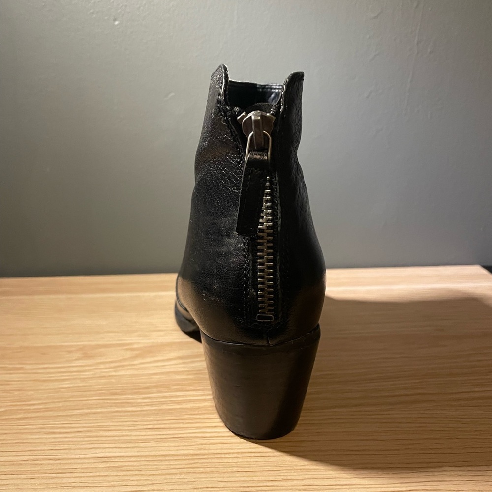Nine West Black Leather Booties - Picture 6 of 6